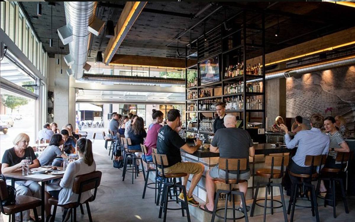 Dining in downtown portland pearl district